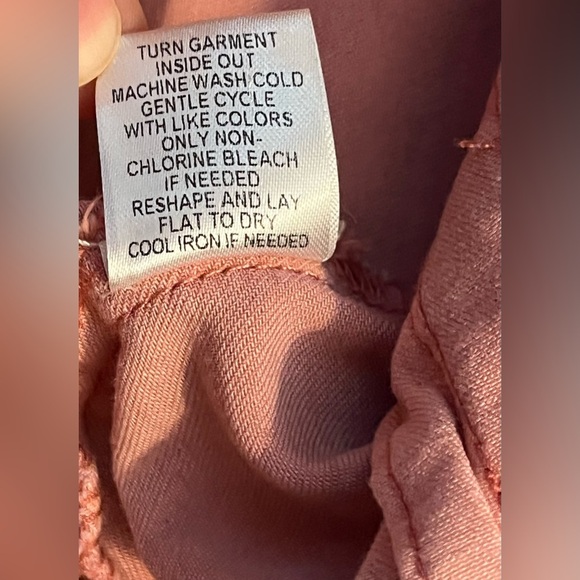 Coco+Carmen Women's Pink Cotton Blend Jacket Size S/M - Picture 12 of 15